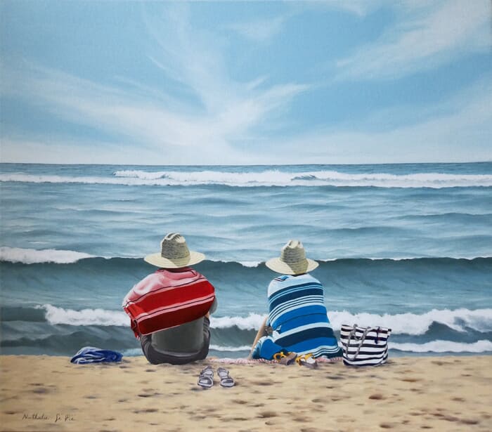 Devant l'immensité by Nathalie Si Pié