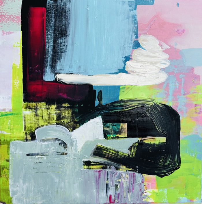 Liminal Neon Currents by Evgeniya Zolotareva