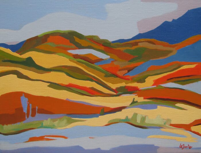 Le lac du Salagou par Jean-Noël Le Junter