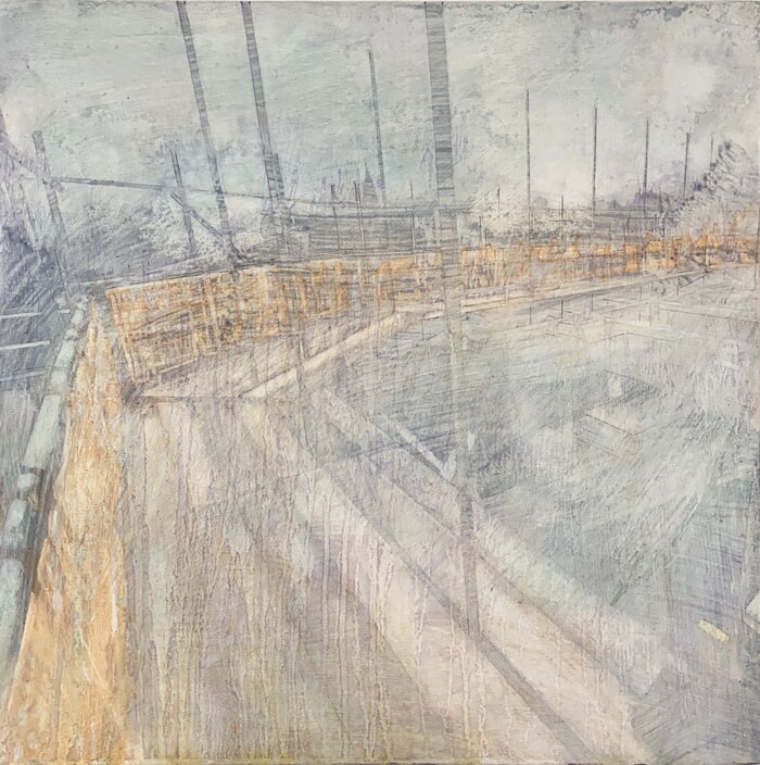 Somewhere within the surface  by Fleur Patrick