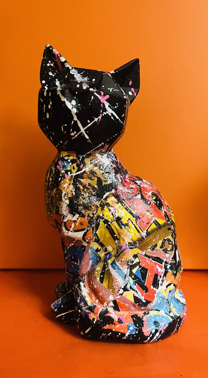 Chat pop art by ART'MONY