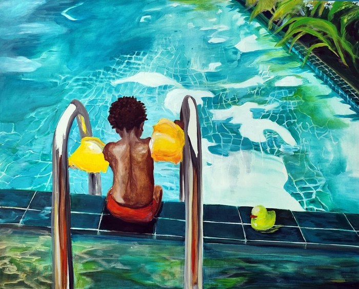 Tropical light 2 by Maude Ovize