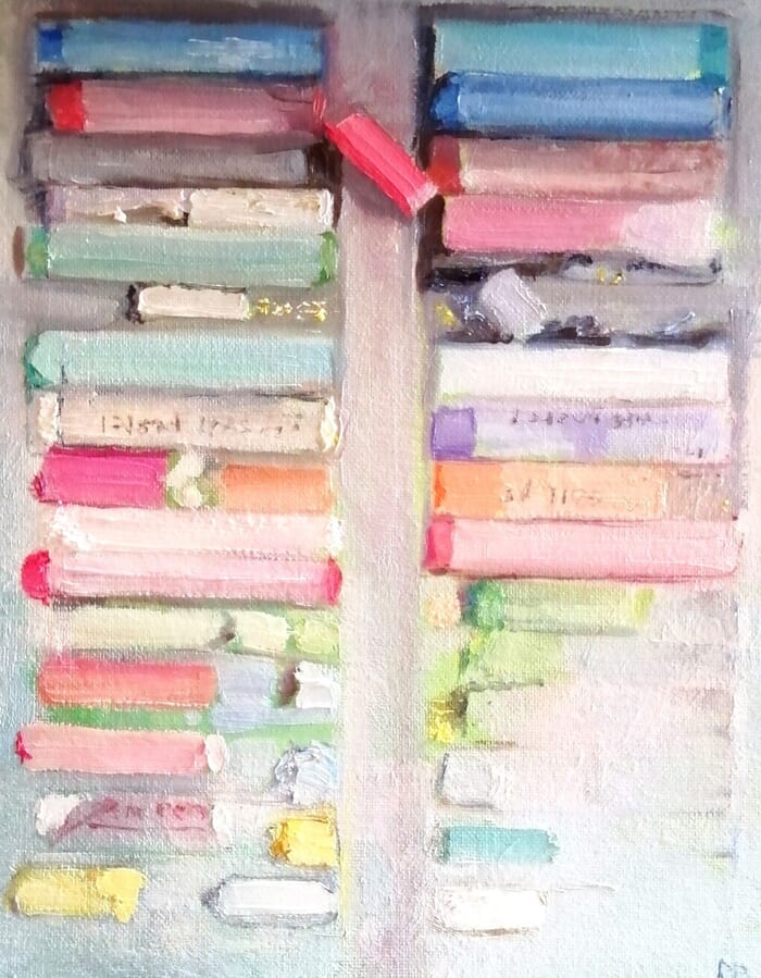 Soft pastels by Rosemary Burn