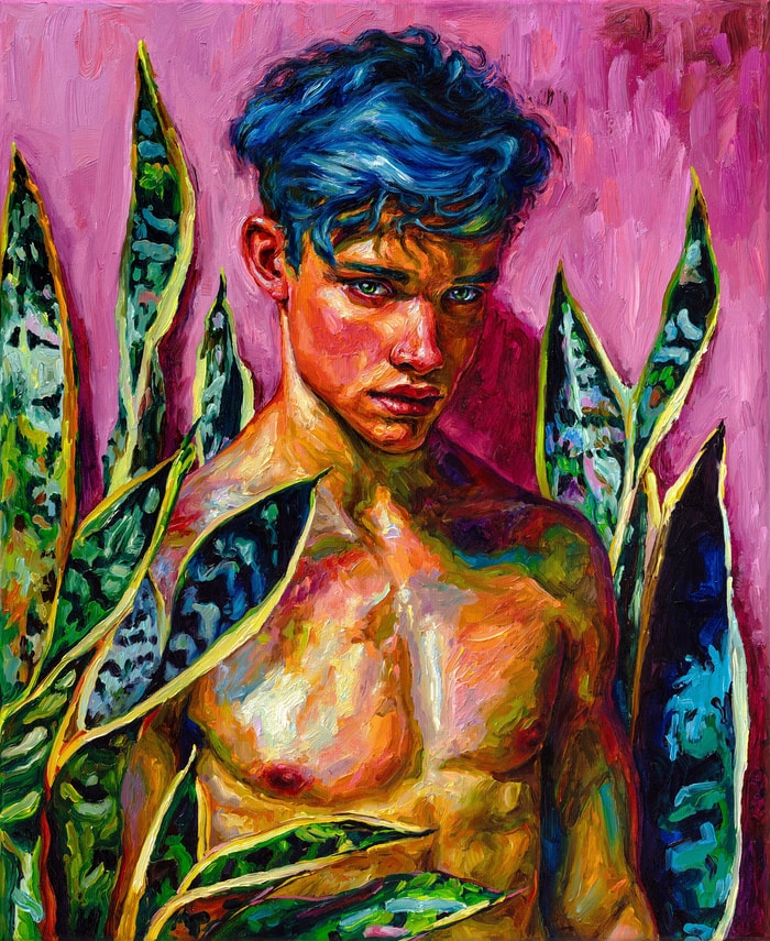 Snake Plant Boy par Oleksandr Balbyshev