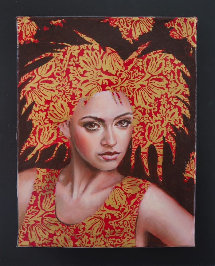 Rouge et or by Sylvie Julkowski-Egard