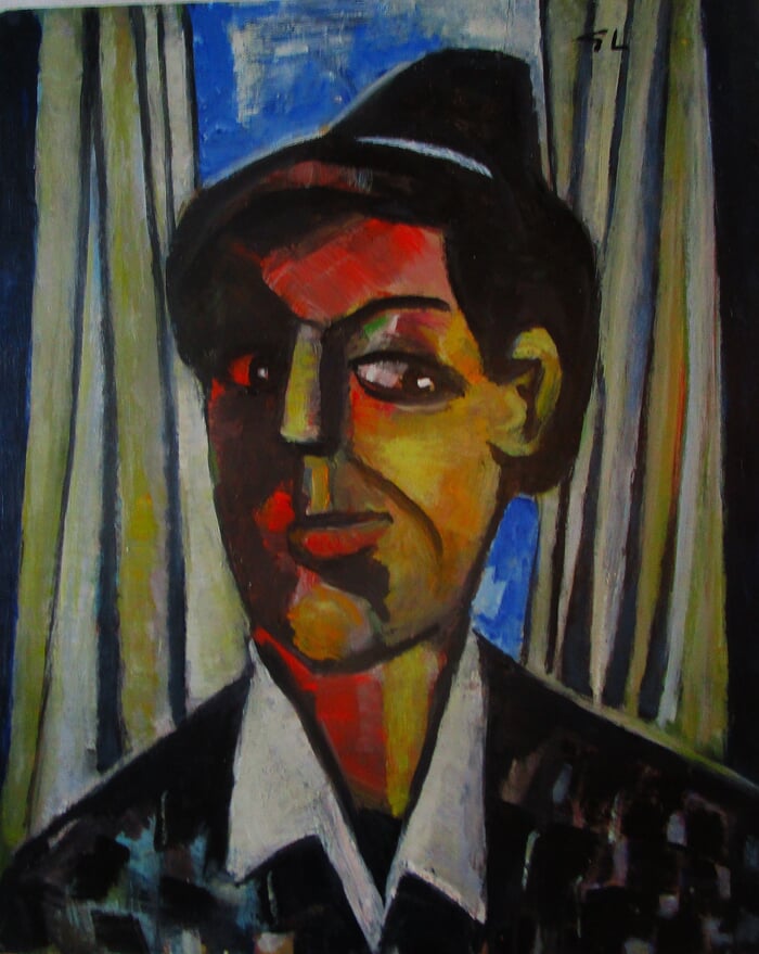 Pitre au Reflet Rouge by Michel de Gouttes