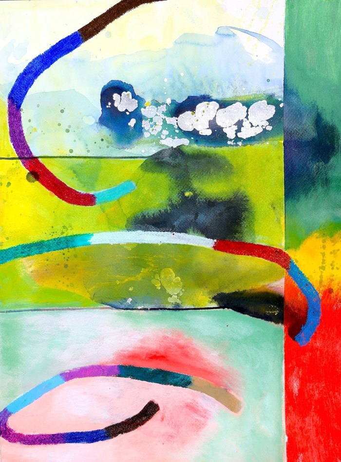 Trying not to disappear by Poovi Art