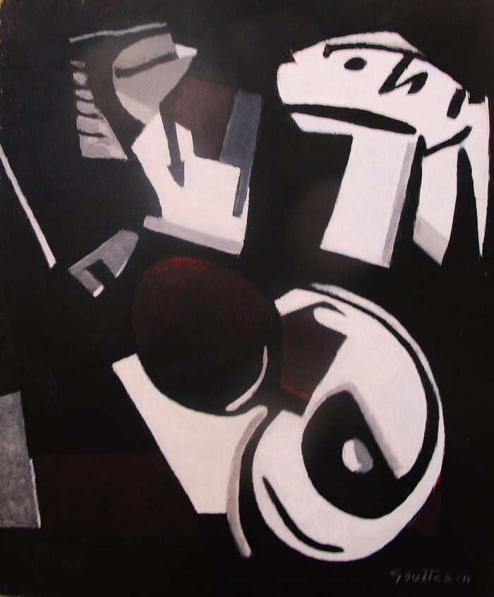 Abstraction Lyrique N°5 von Michel de Gouttes