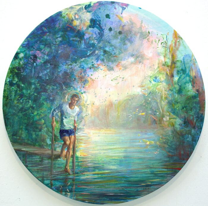  L’instant où Lucille tomba amoureuse d’Alban, j’étais sur le bateau avec elle à ce moment là! par François Pagé