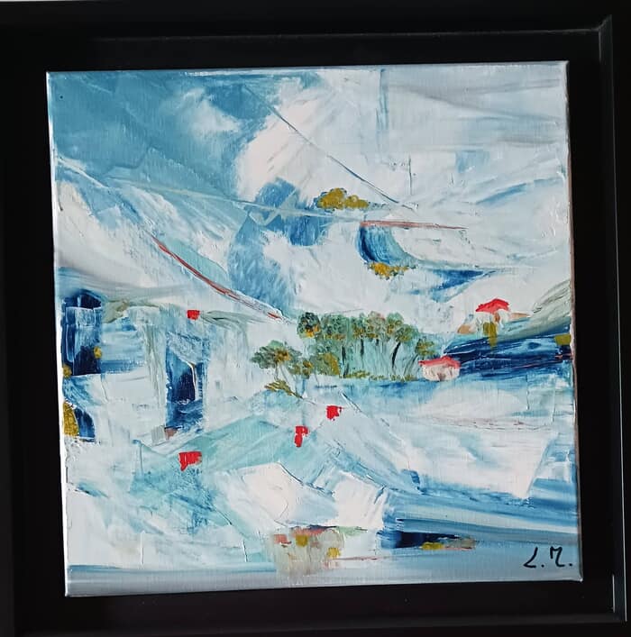 La forêt bleue par Lydie Massou