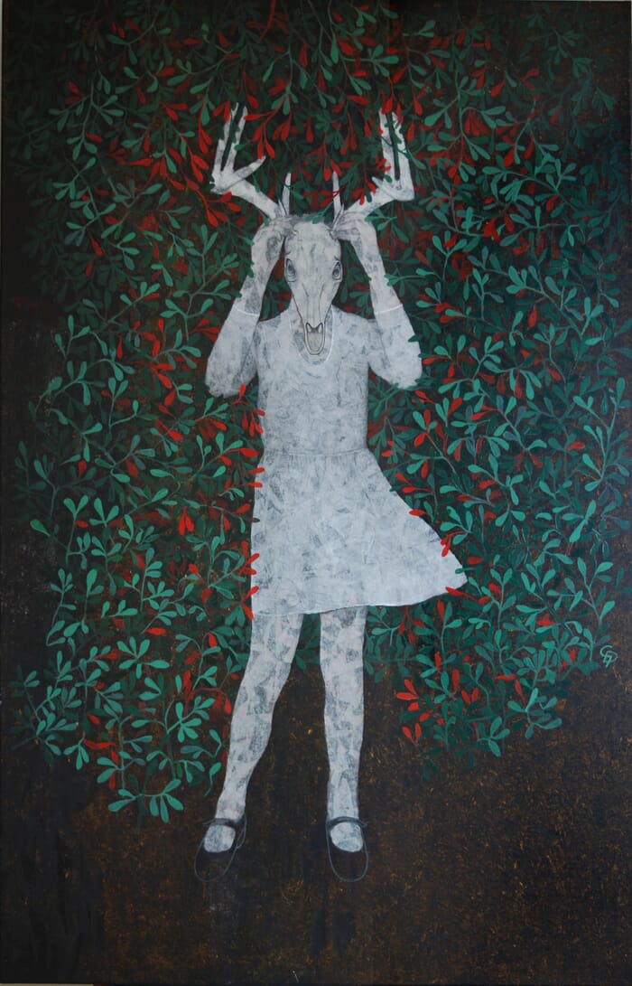 Jeux d'enfants, masque by Cécile Duchêne-Malissin