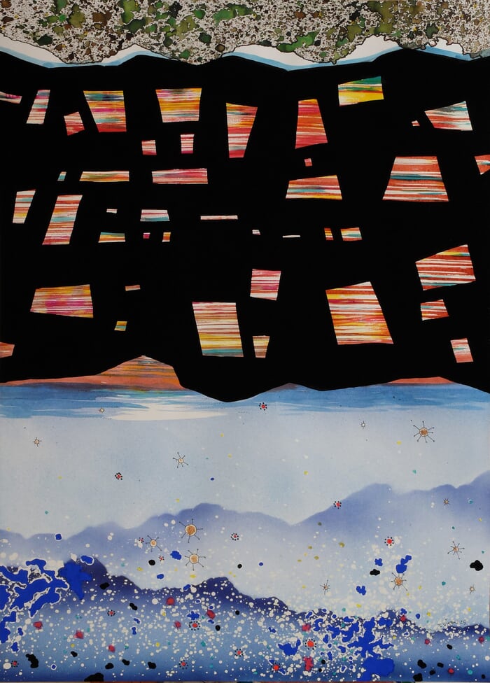 K2-72e - collection "noir et encre" by Thierry Virton