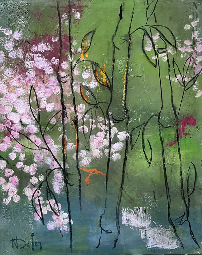 Le souffle des fleurs by Nadine Defer