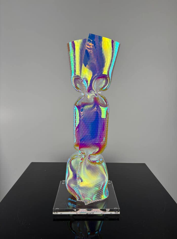 Wrapping bonbon Irisé Radiant Nid d'Abeille by Jenkell