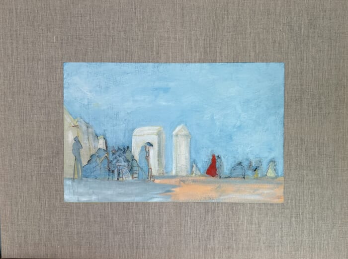 Study after Boudin, 2025 von Adam Reid