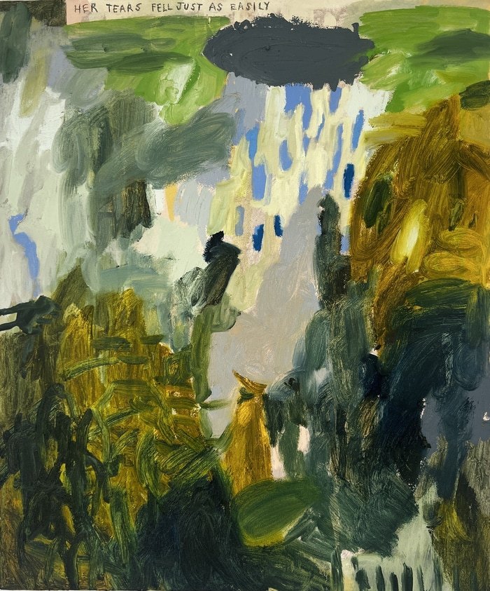 Her tears fell just as easily  by Daisy Billowes