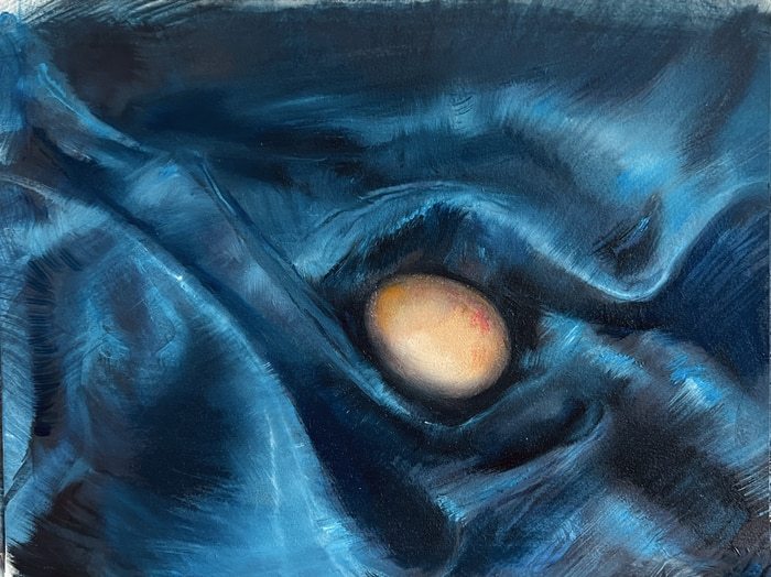 Best Before, Blue Organza by Georgia Peskett