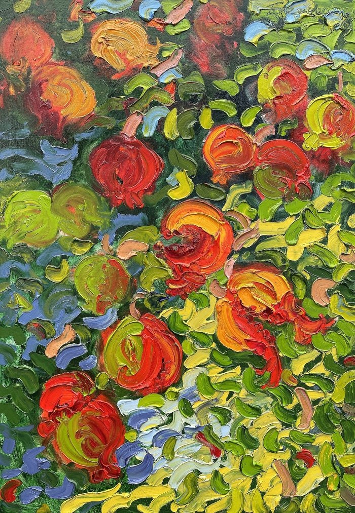 Pomegranate Tree by Olga Bezhina