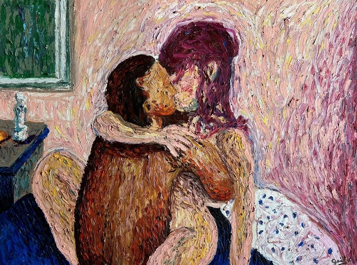 Chambre rose par Gaël Caron