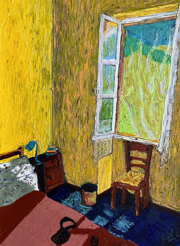 la chambre du lac majeur par Gaël Caron