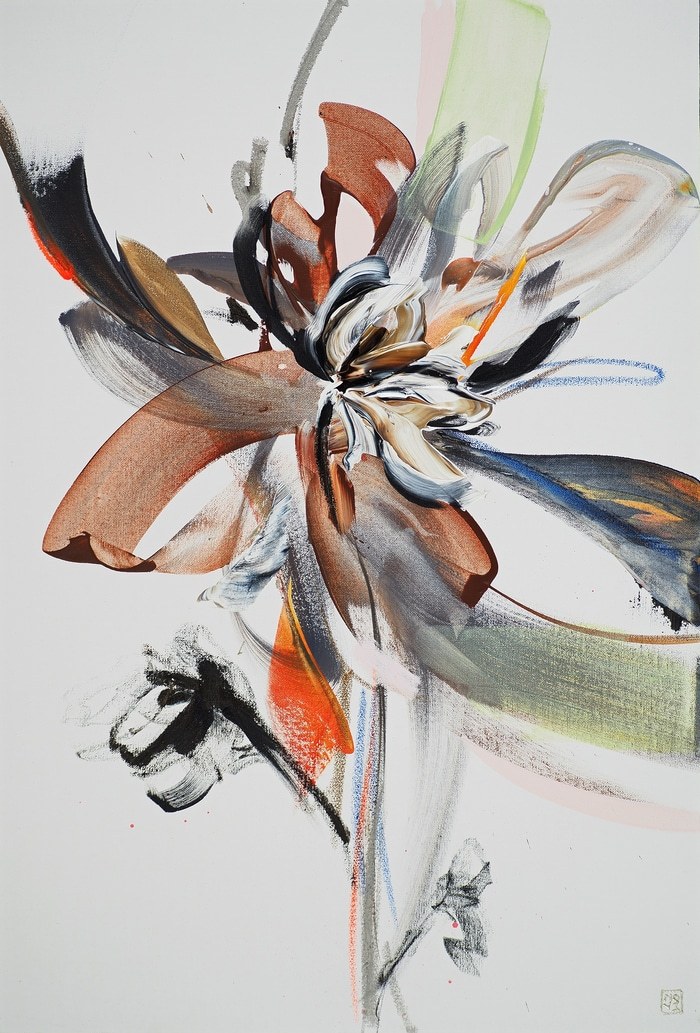 Aubade À La Lune Painting by Novi Lim