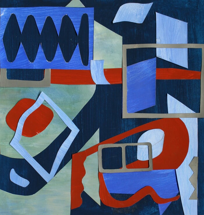 Summer Collage 04 by Georgie McEwan