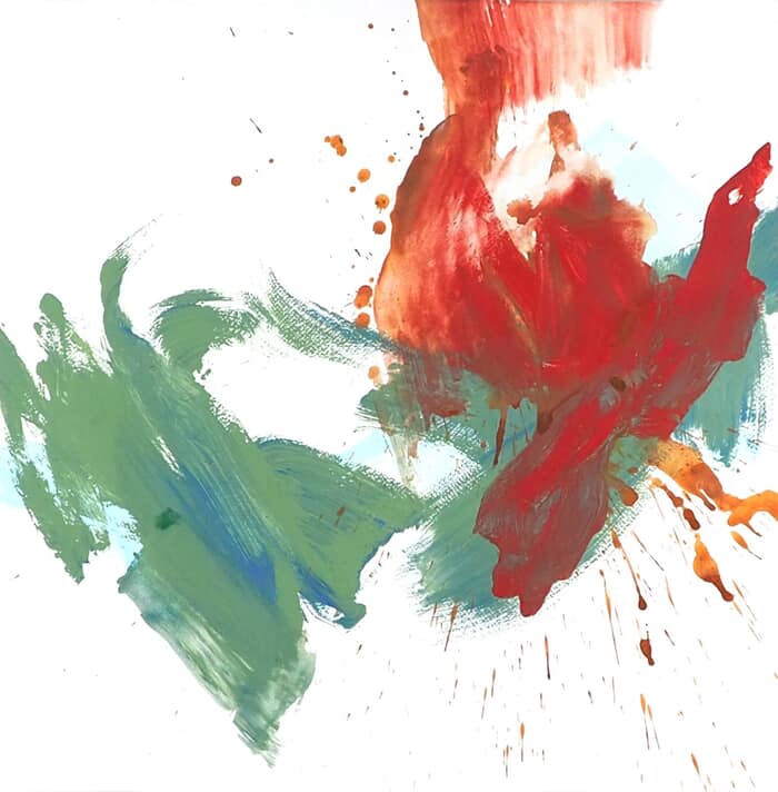 Etendue spontanée carré #10 by LN Le Cheviller