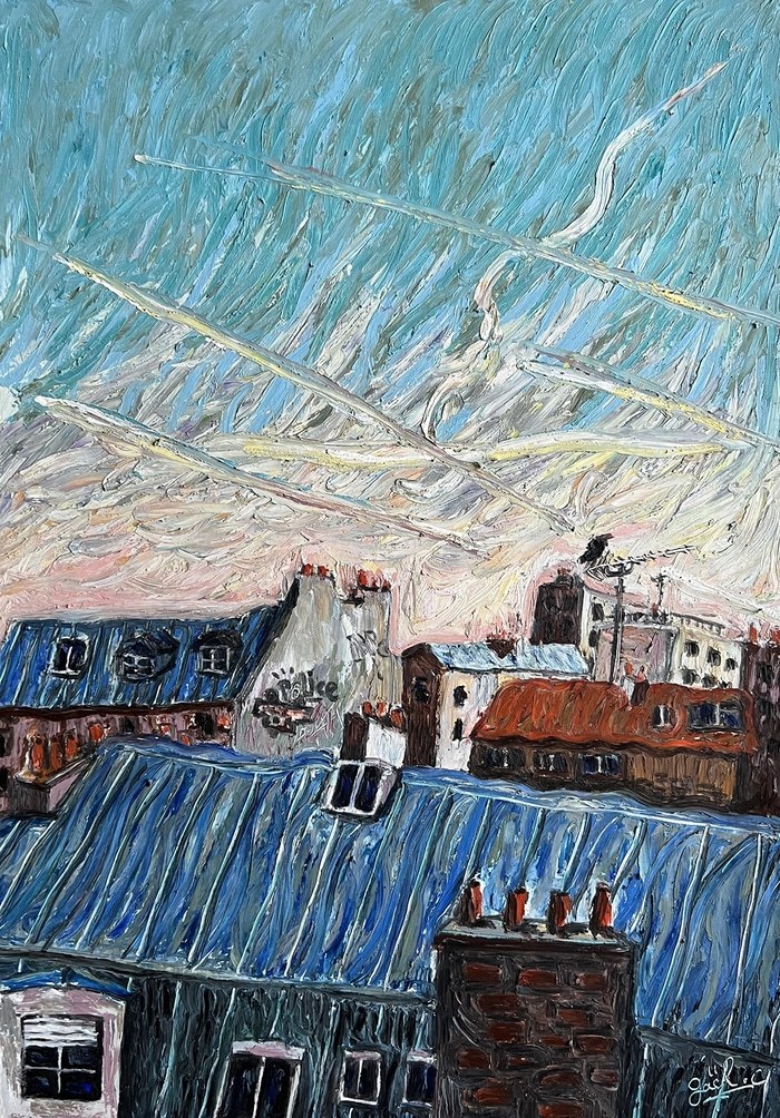 ciel coupé par Gaël Caron