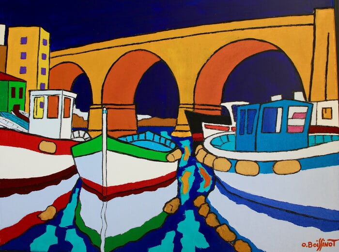 Marseille Vallon des Auffes III by Olivier Boissinot