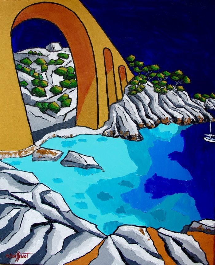 Calanque de Niolon by Olivier Boissinot