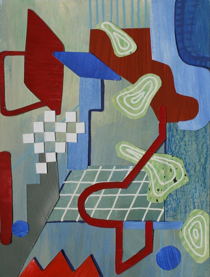 Summer Collage 02 by Georgie McEwan