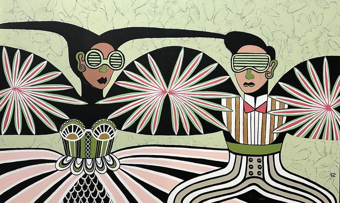 An enormous sleeve by Diana Rosa