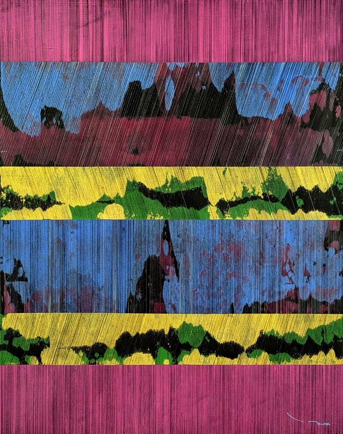 Abstraction AA02 - 2025 by Tehos Frederic Camilleri