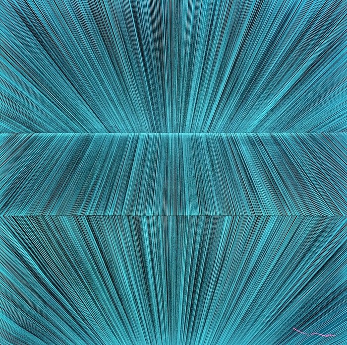 Abstraction LD 09- 2025 von Tehos Frederic Camilleri