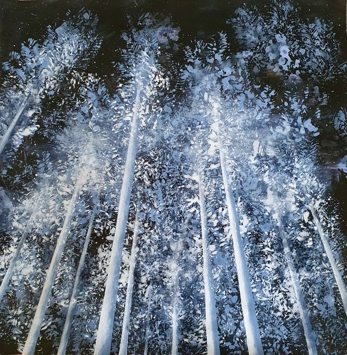 Sous les frondaisons de la forêt von Nadege Druzkowski