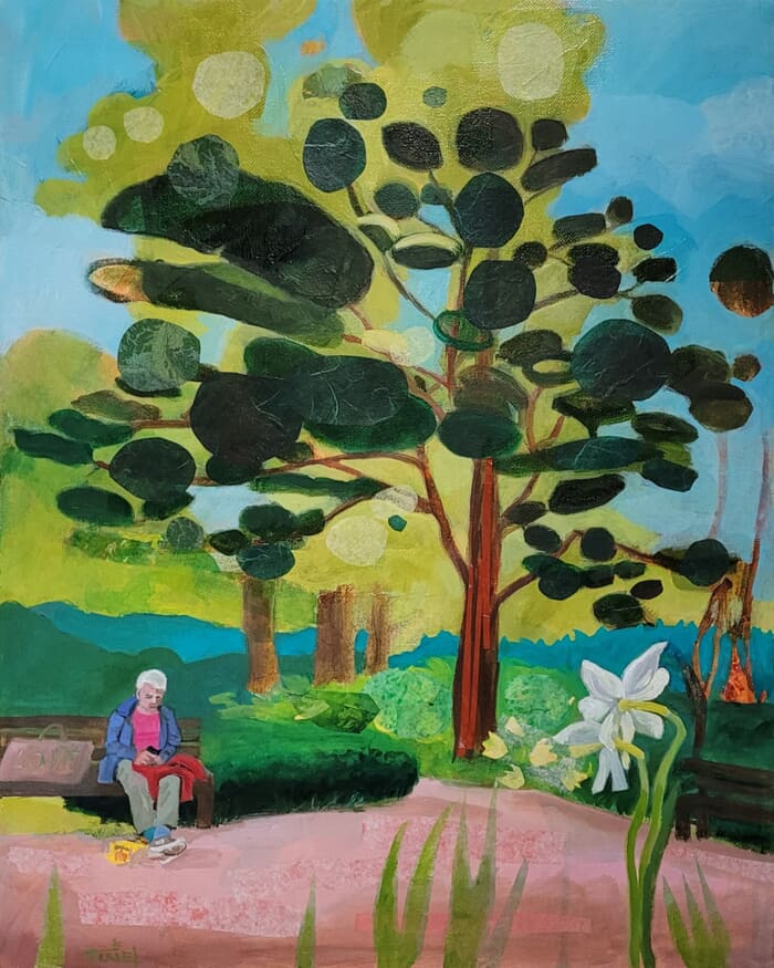 À l'ombre des nuages par Valérie Auriel