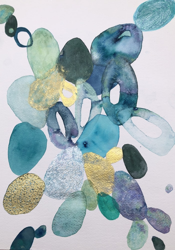 Danse avec le ciel  by Laurence G. Art