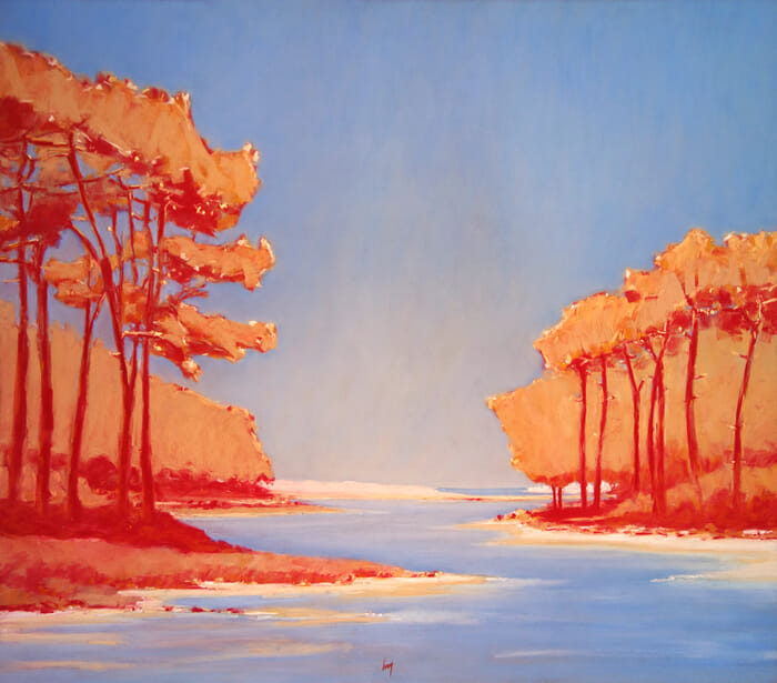 Le Stêr à Lesconil par François Cusson