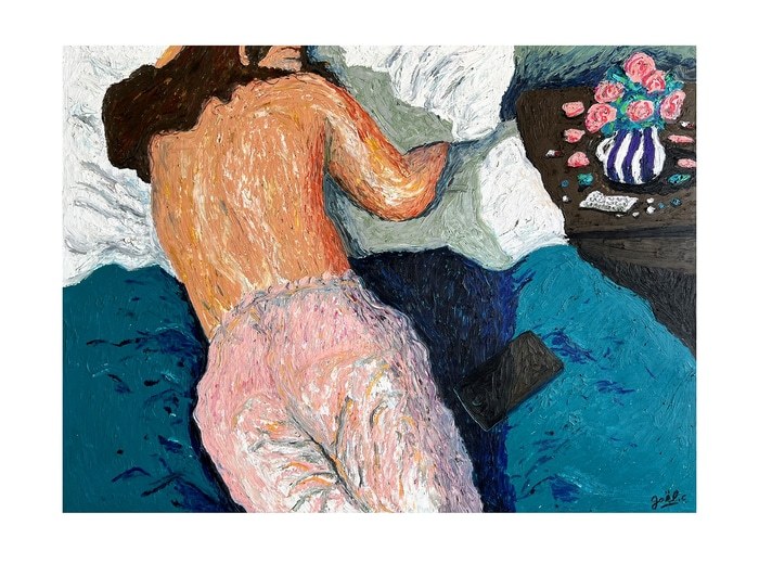 la sieste par Gaël Caron