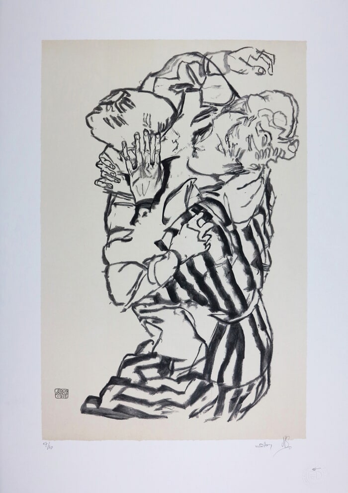 La Mère et l'Enfant, 1915 (Edith Schiele et son neveu) by Egon Schiele