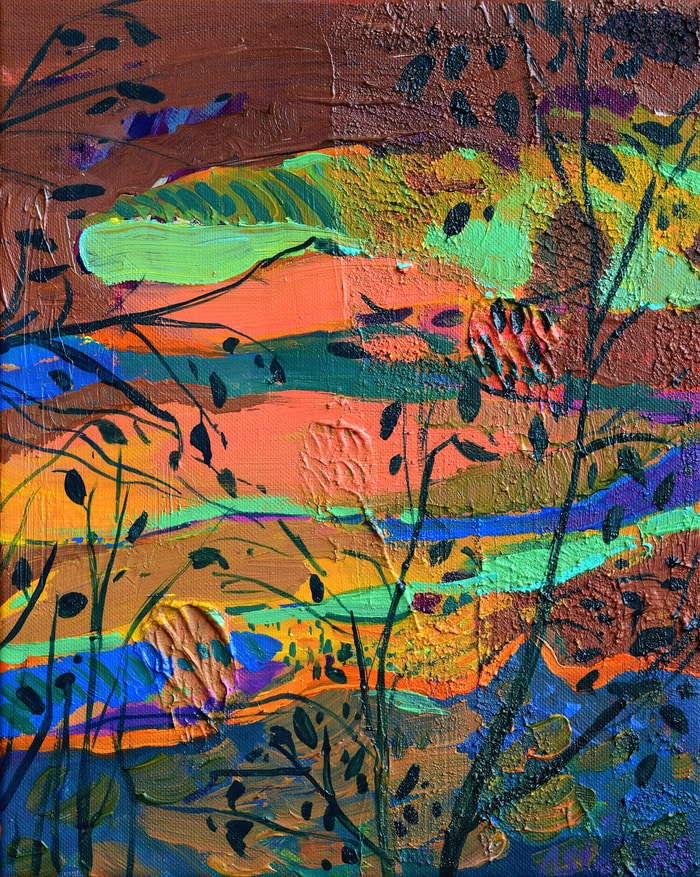 Summer evening. Luxembourg by Asta Kulikauskaite Krivickiene