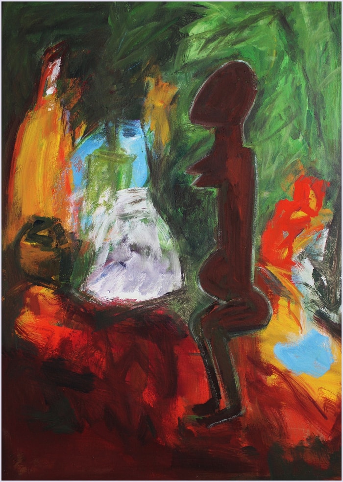 La statue africaine von Victorine Follana