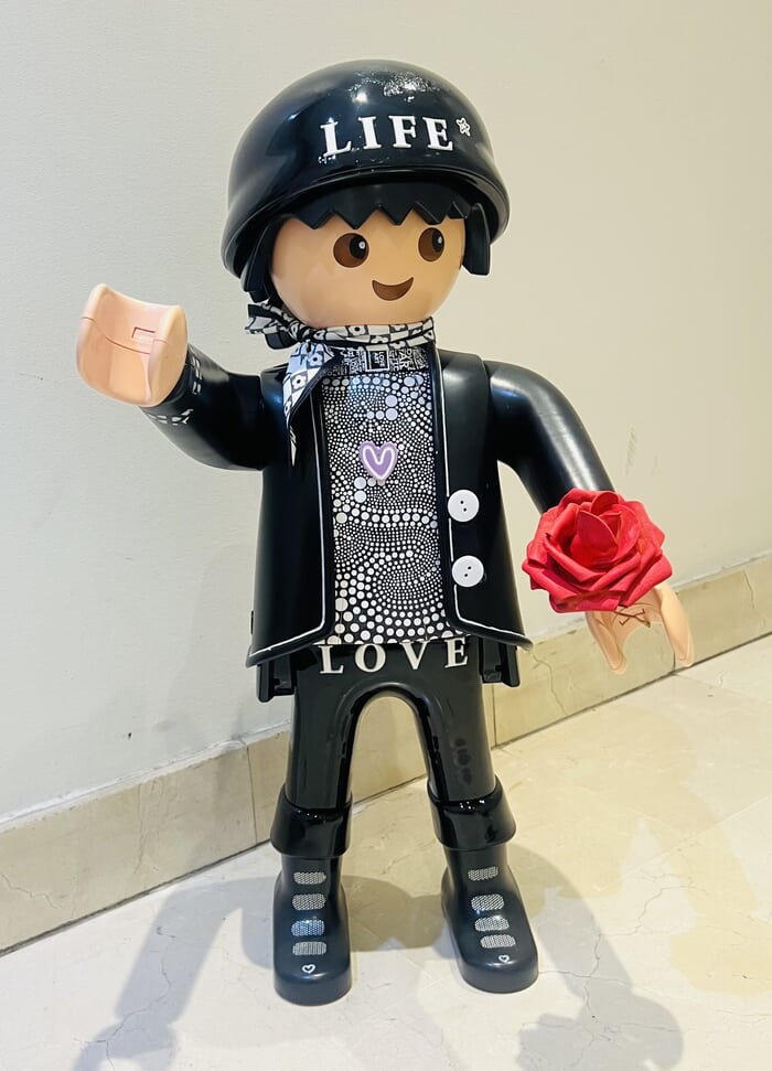 Playmobil XXL pop art love life par ART'MONY