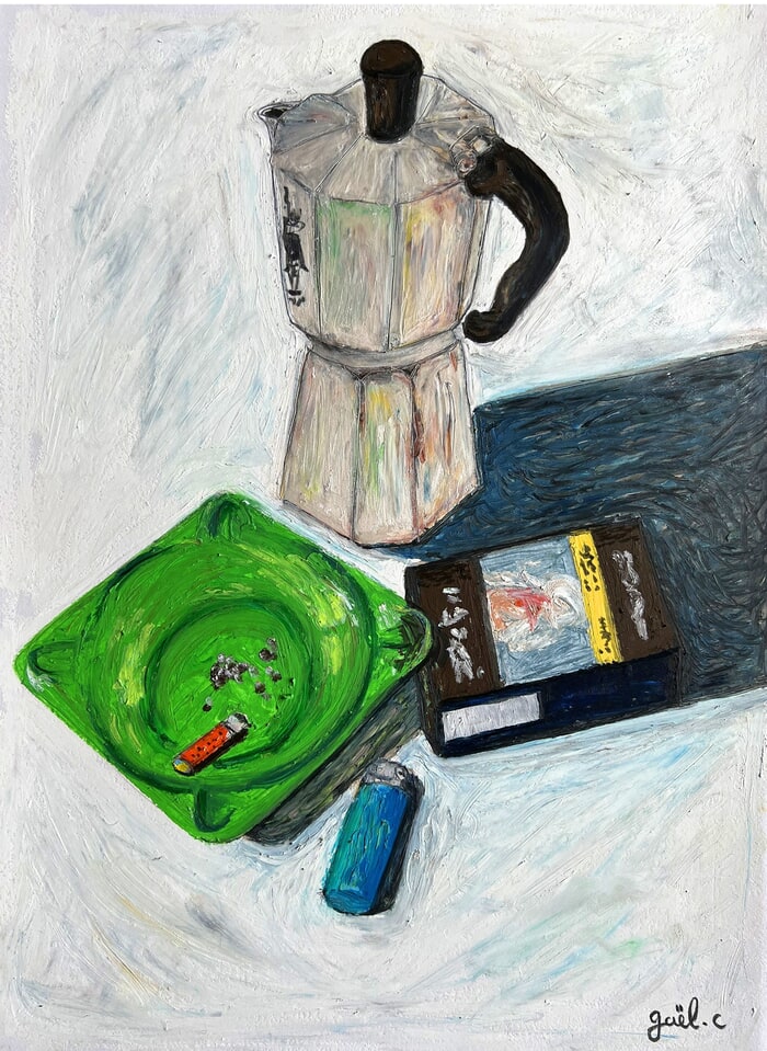 Coffee and cigarettes von Gaël Caron