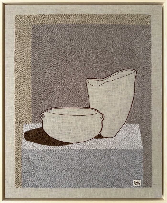 Vase Composition XII’25 by Milena Paladino