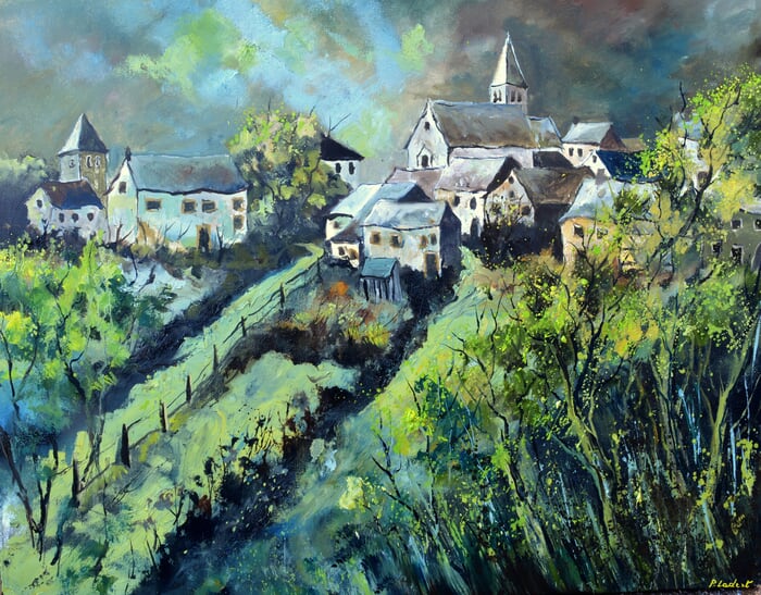 Village in my countryside  by Pol Ledent