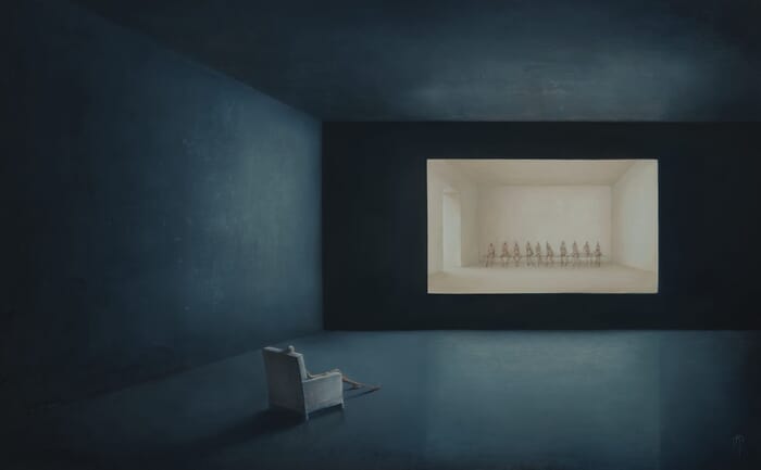 Watching the watching 2 by Marleen Pauwels