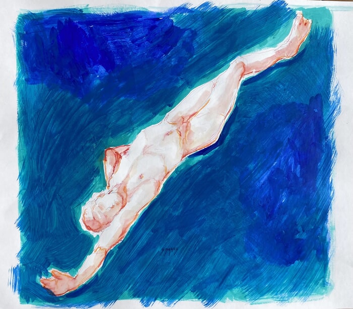 le grand bleu von Géraldine Morales