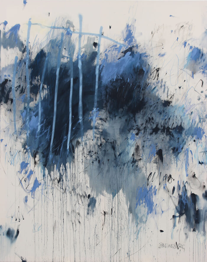 REVELING IN BLUE II by Daniela Schweinsberg