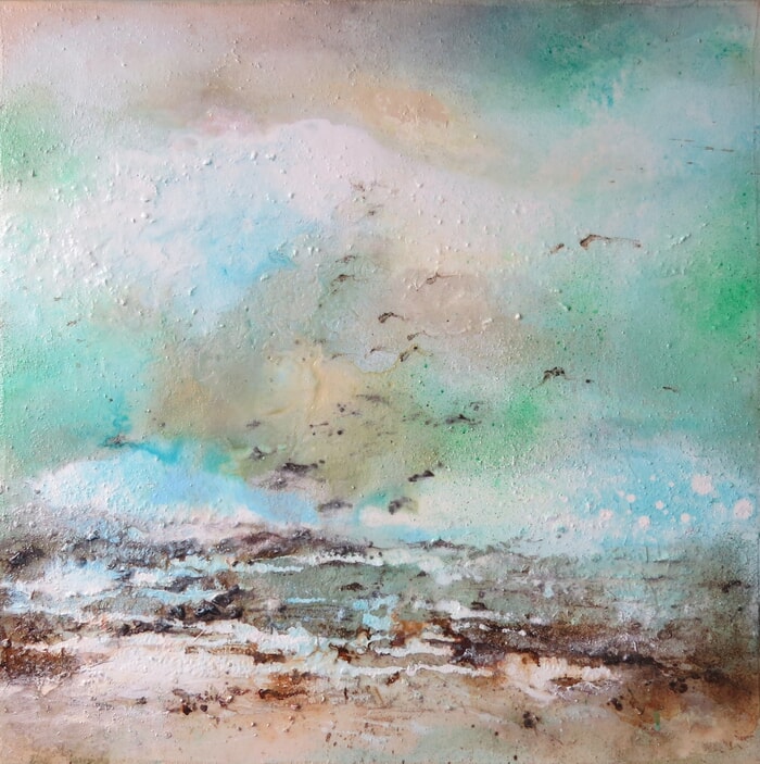 Ozeanblau  by Renate Fäth